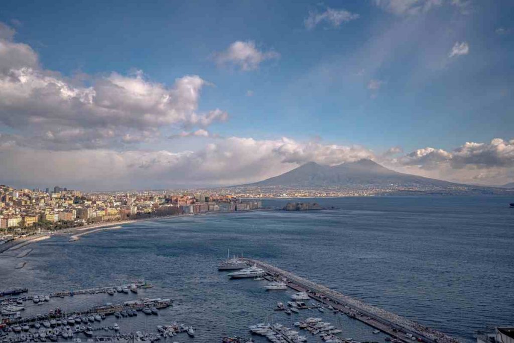 in arrivo ondata di aria fredda a Napoli