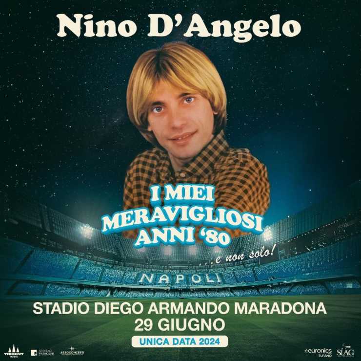 Nino D'Angelo concerto Napoli