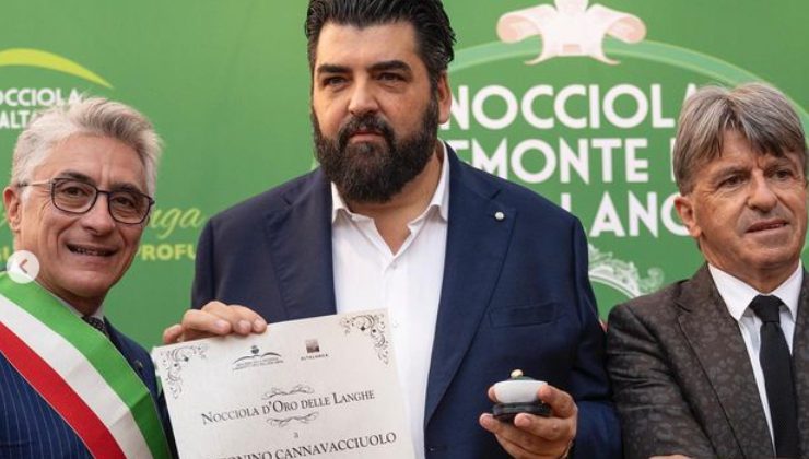 premiazione chef Antonino Cannavacciulo