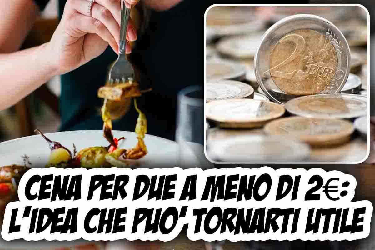 cenare con meno di 2 euro 