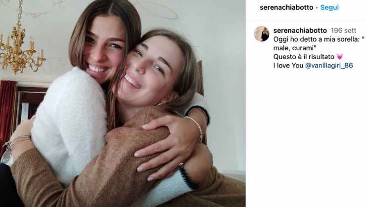 cristina chiabotto sorella bellissima