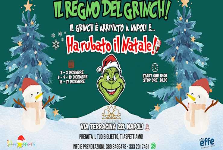 A Napoli si trova il Villaggio del Natale 