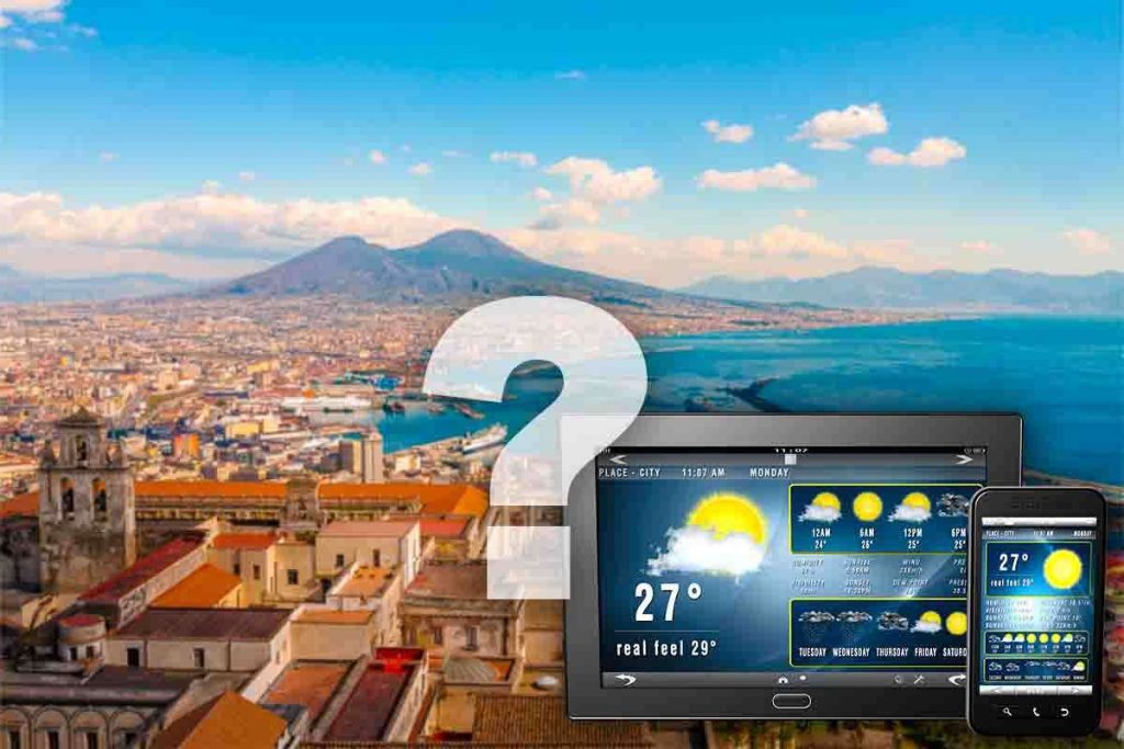 Meteo napoli cosa succede