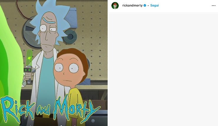 Rick and morty cartone animato per adulti