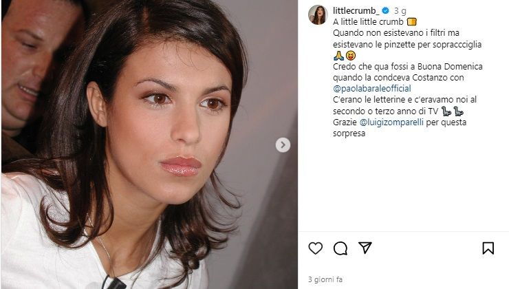 Elisabetta Canalis foto amarcord