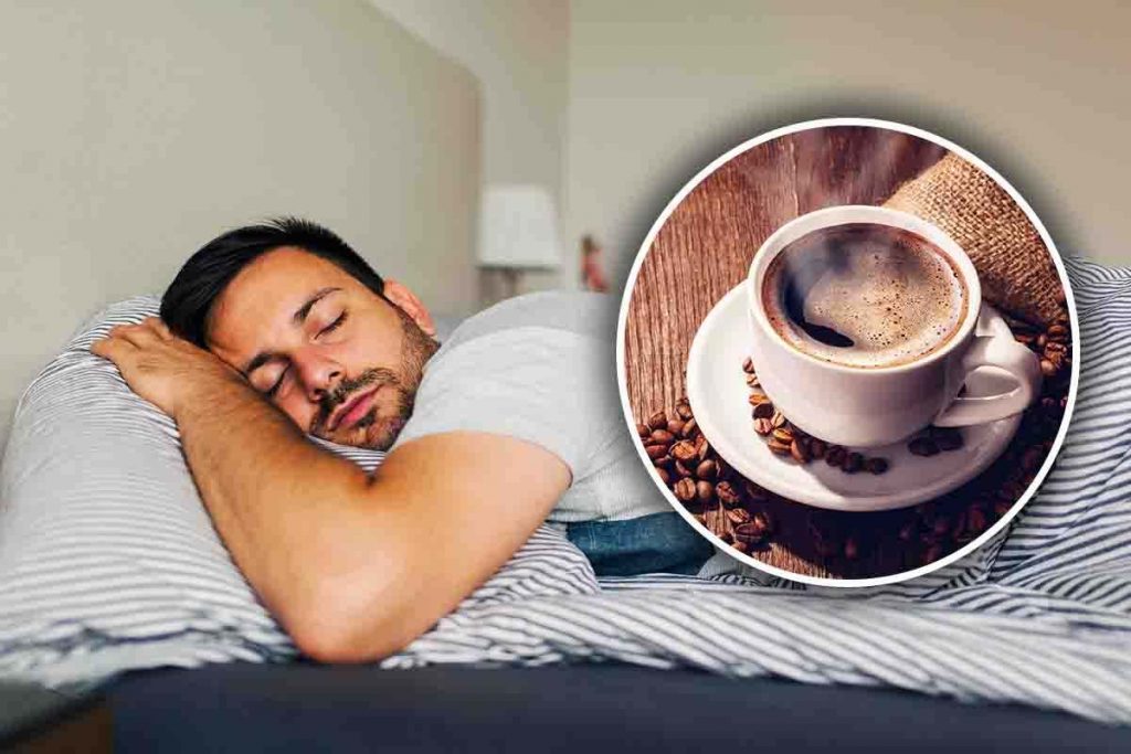 Il caffè si deve bere prima di andare a dormire