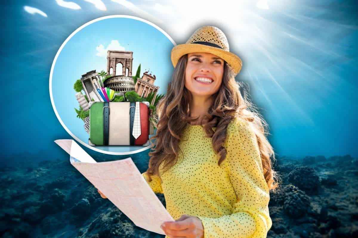 città sommersa in italia