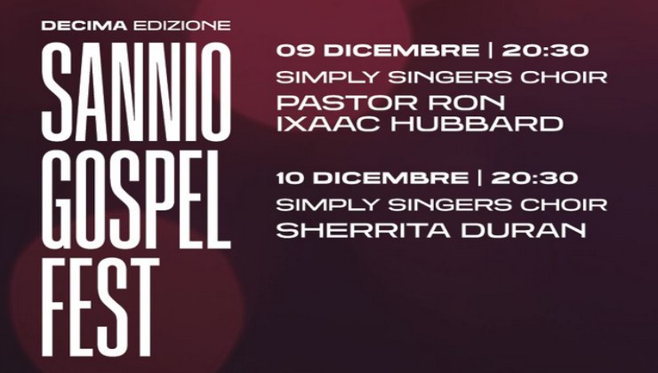 programma serate musicali benevento