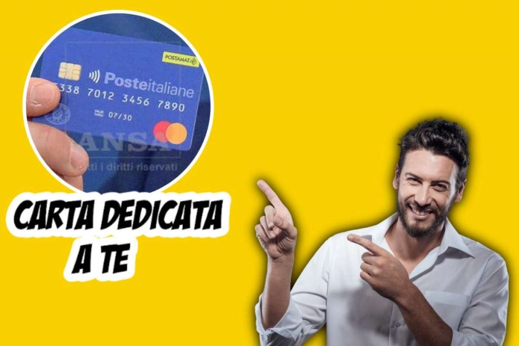 Carta dedicata a te pochi giorni per verificare se ne hai diritto