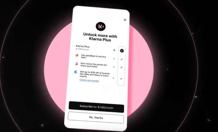 Il lancio di Klarna Plus negli Stati Uniti