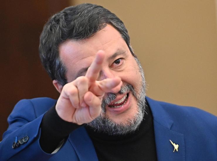 Salvini visita Rummo polemica