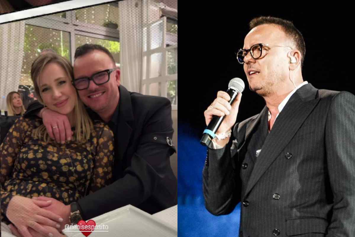 Gigi D'Alessio e Denise genitori bis: le foto lo dimostrano