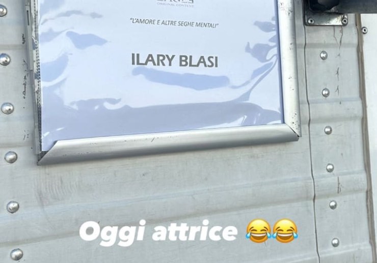 Ilary Blasi di nuovo attrice, torna sul set