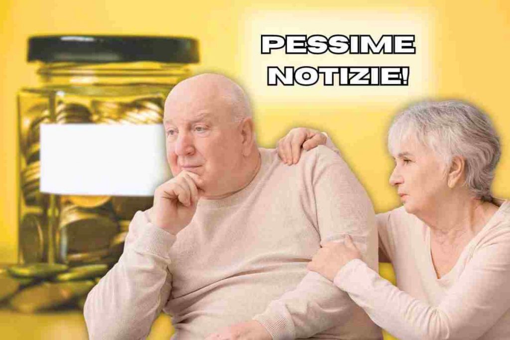 Brutte notizie pensioni