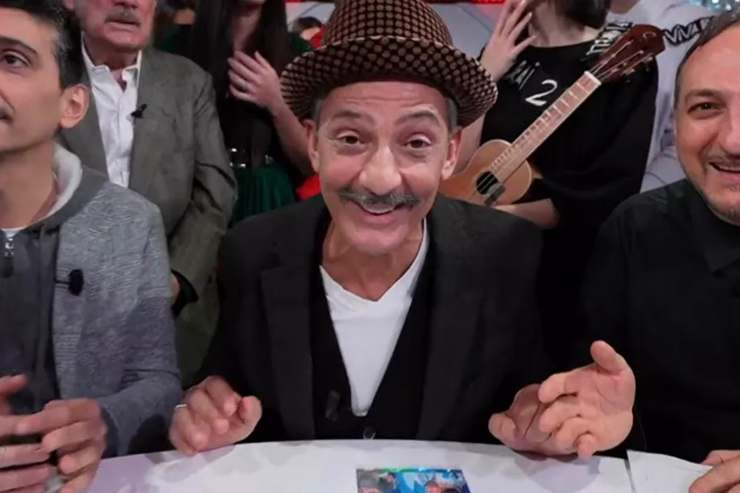 Fiorello commosso lacrime parole sorprendenti