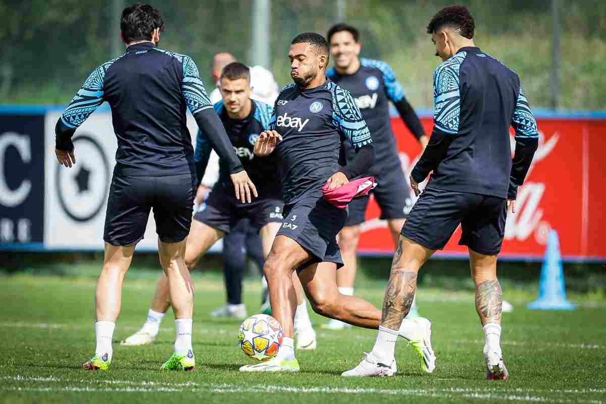 Allenamento Napoli