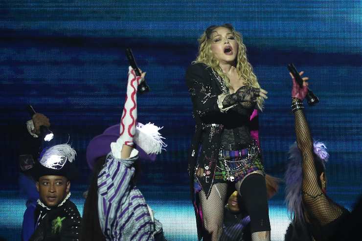 Napoli che evento con Madonna