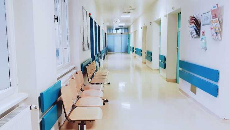 Ospedale, bambine dimesse