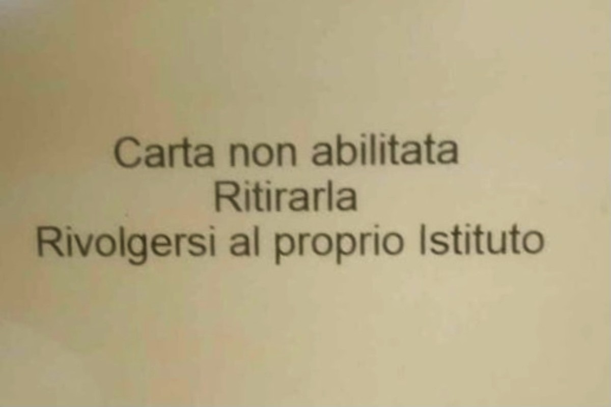 Perché molti non riescono a prelevare al bancomat