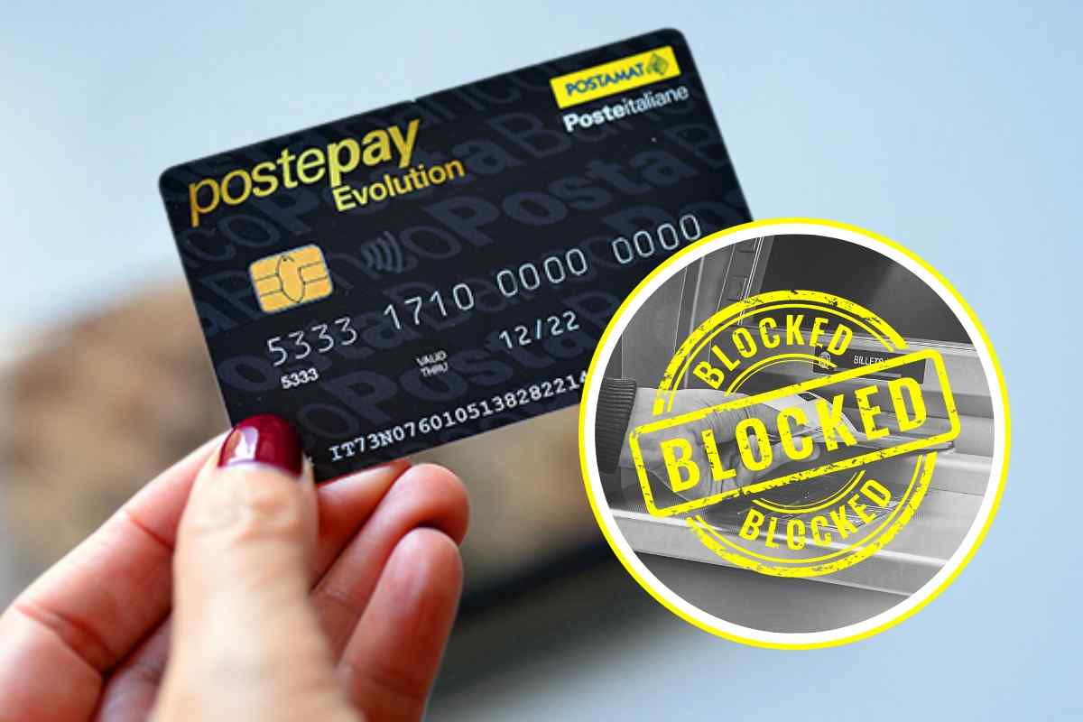 Postepay prelievo bloccato come fare