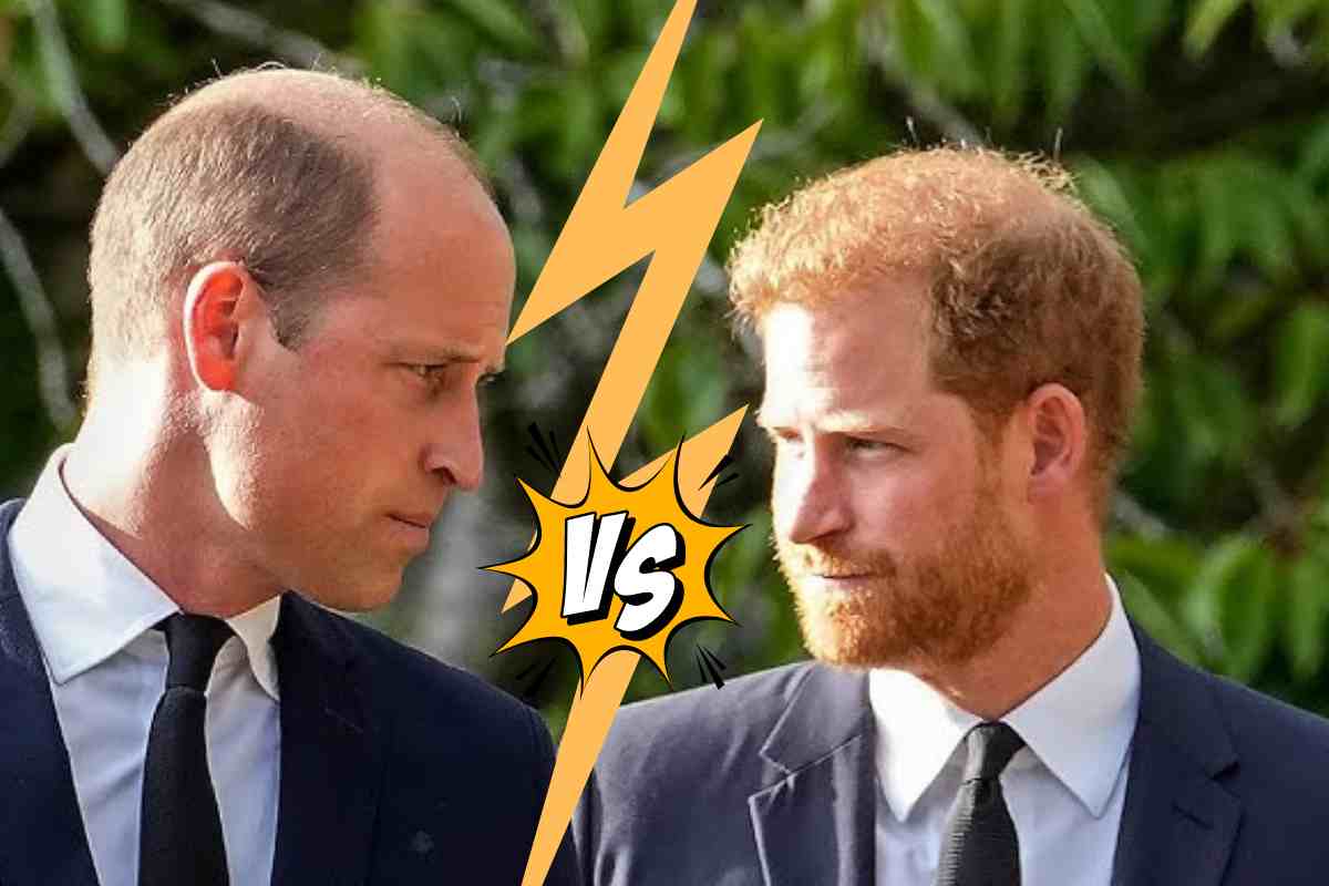 William e Harry non si parlano al funerale dello zio