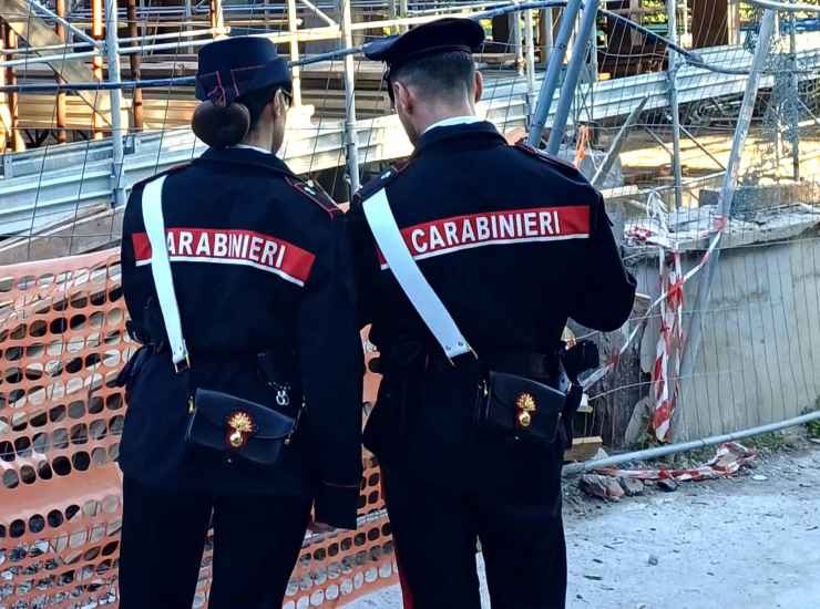 Carabinieri agenti