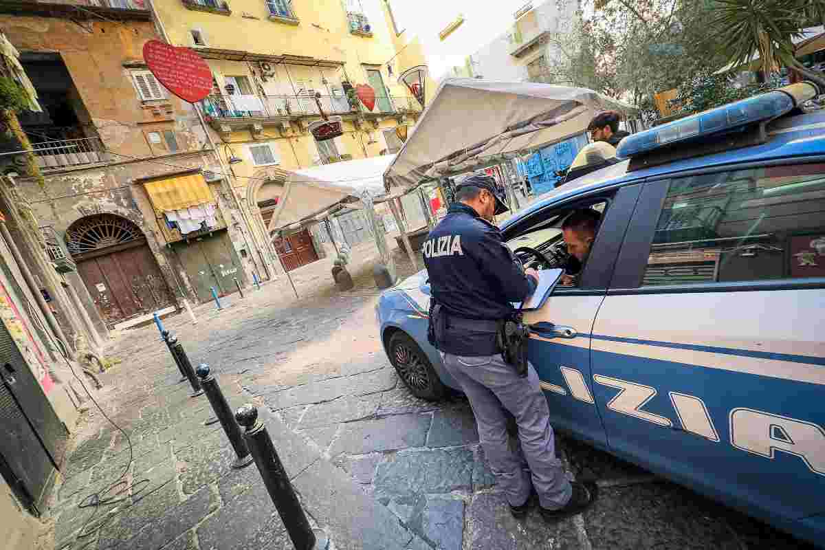 Polizia a Napoli