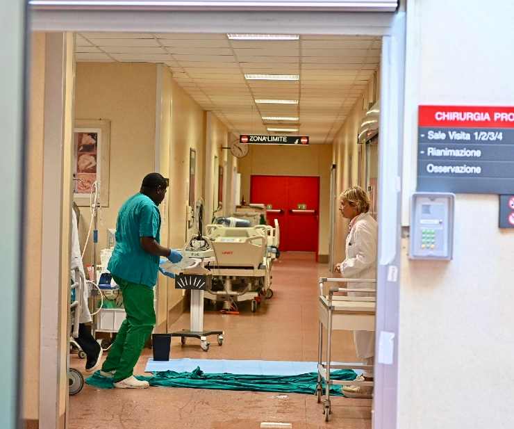 Interno di un pronto soccorso