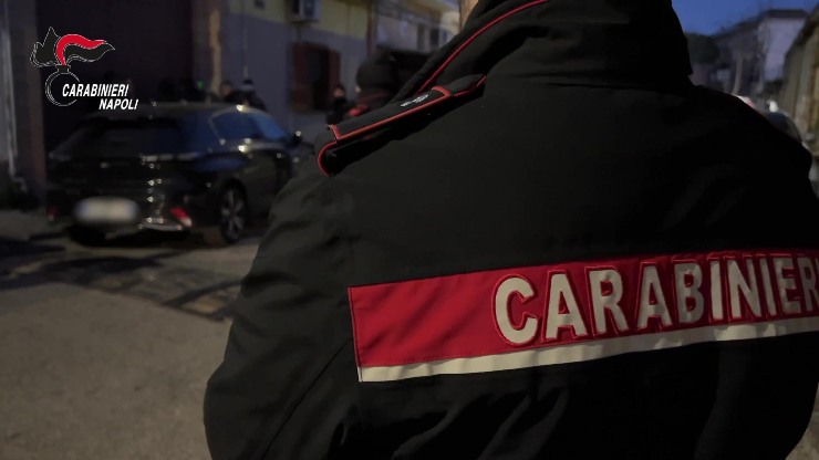 Un militare dell'Arma dei carabinieri