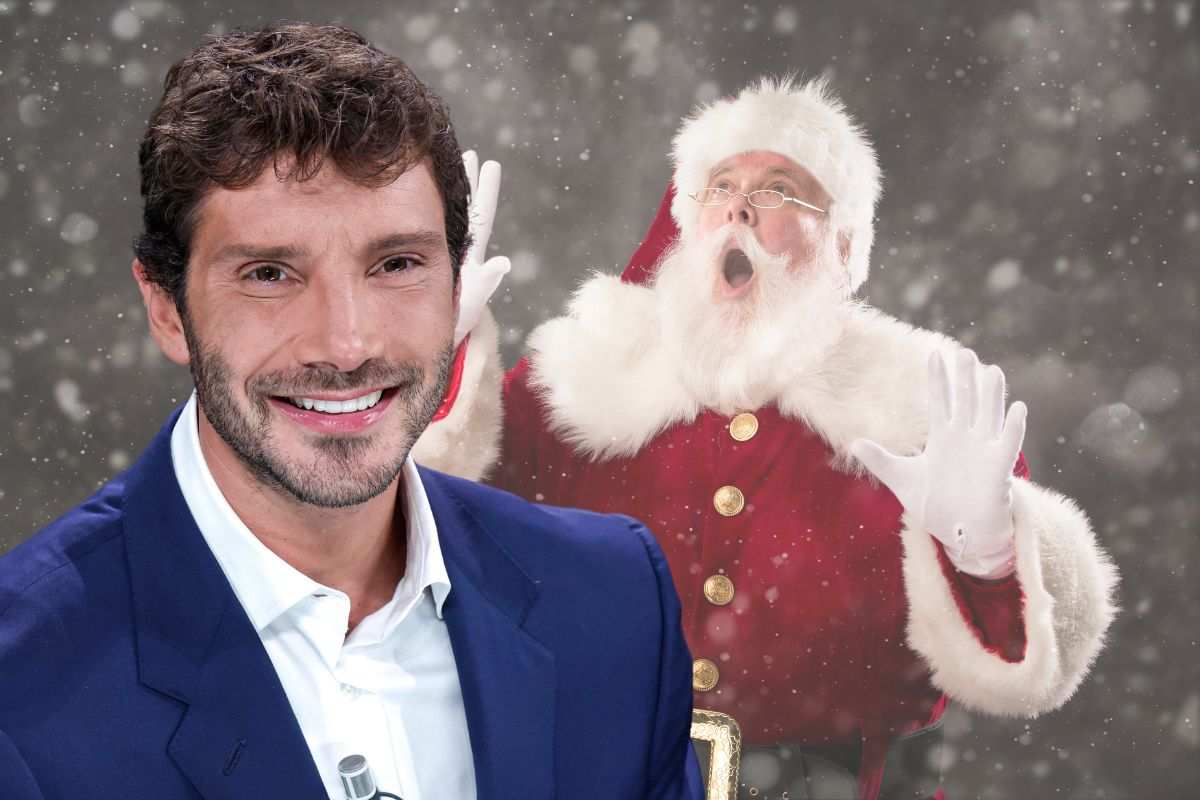 stefano de martino babbo natale