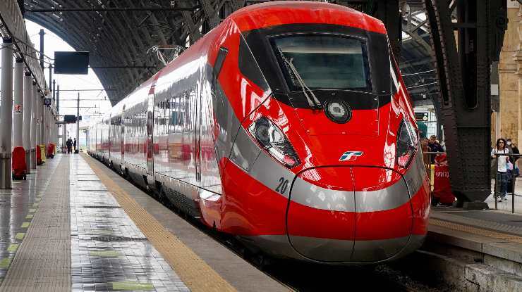 Frecciarossa in stazione