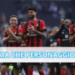 Philip Billing, nuovo centrocampista del Napoli, con la maglia del Bournemouth