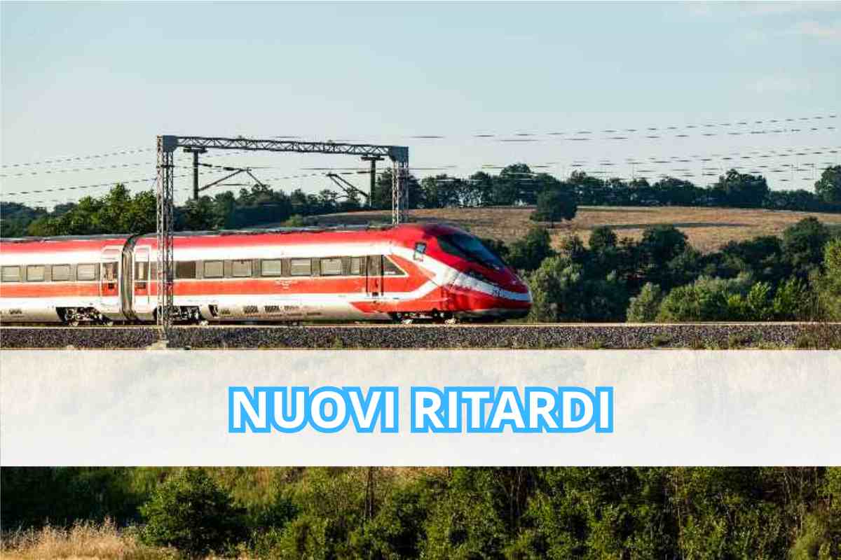 Treno Frecciarossa in cammino