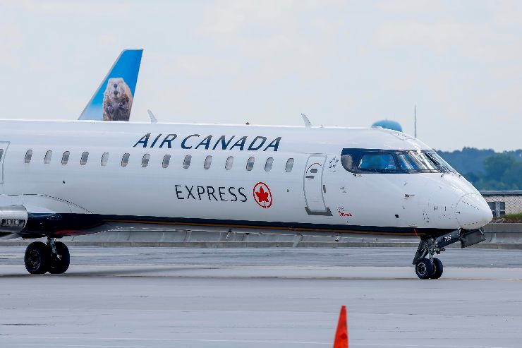 Un Aereo della Air Canada