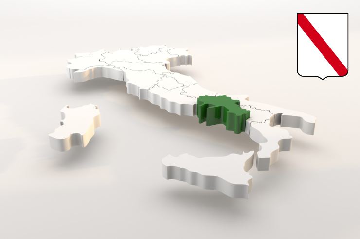 Regione Campania piantina