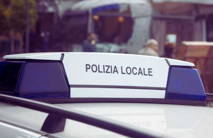 la sirena della polizia locale