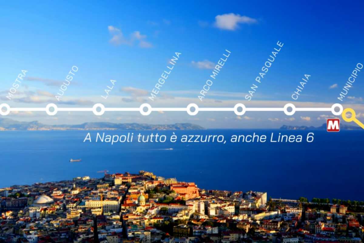 linea 6 metropolitana Napoli