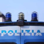 una camionetta della polizia