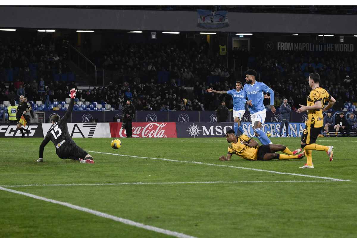 il gol di billing in napoli inter