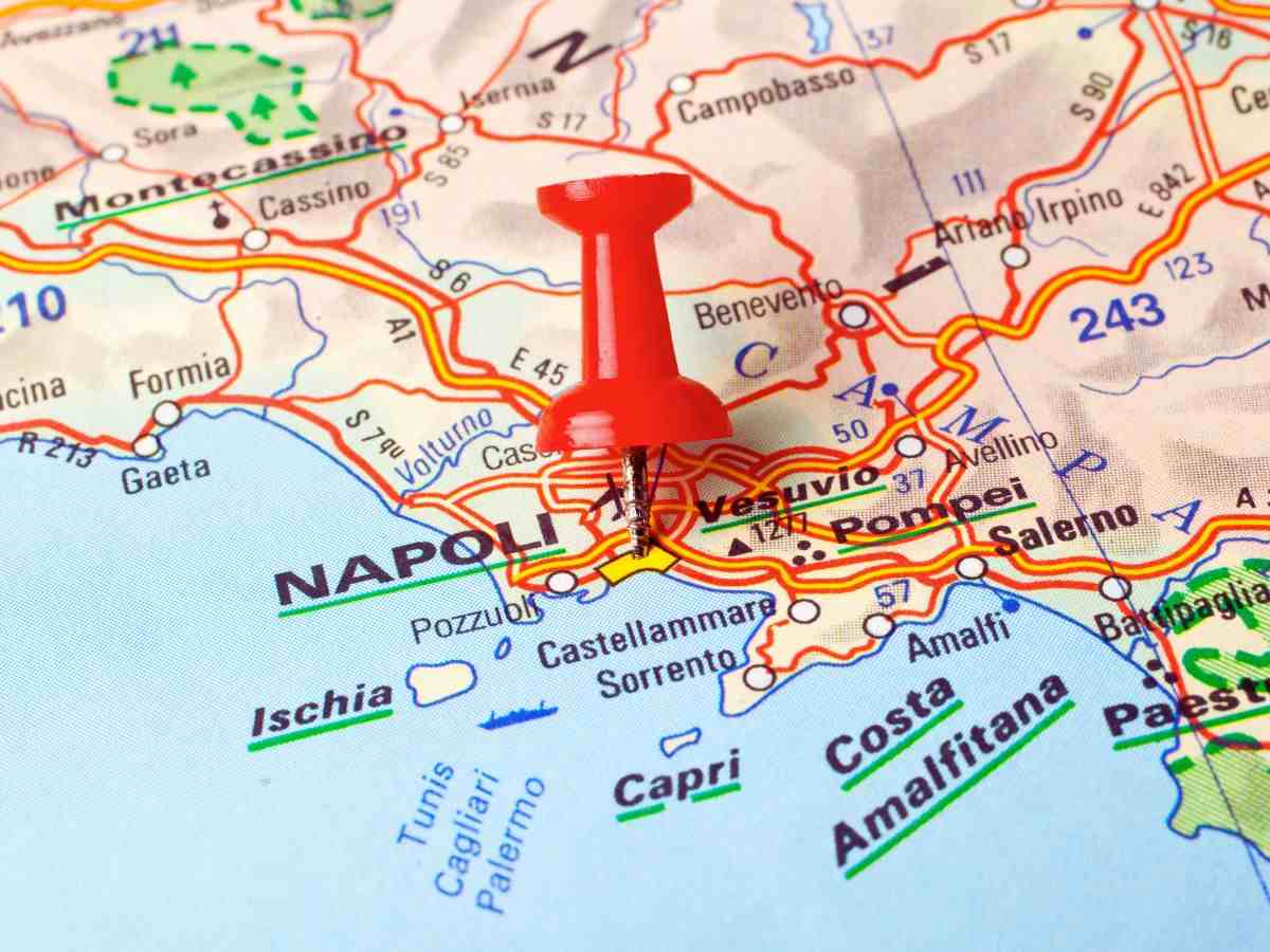 napoli mappa