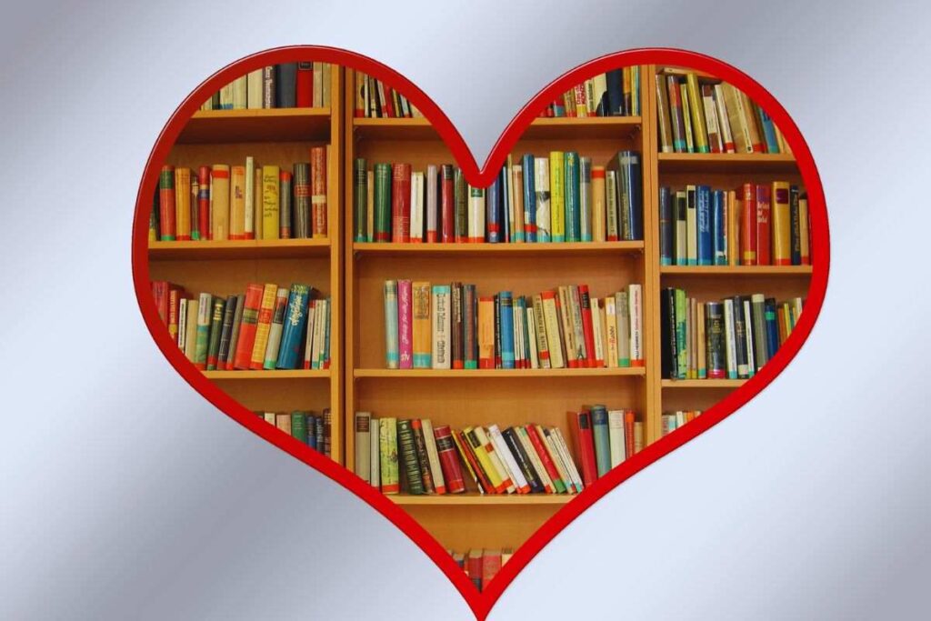 libri in un cuore