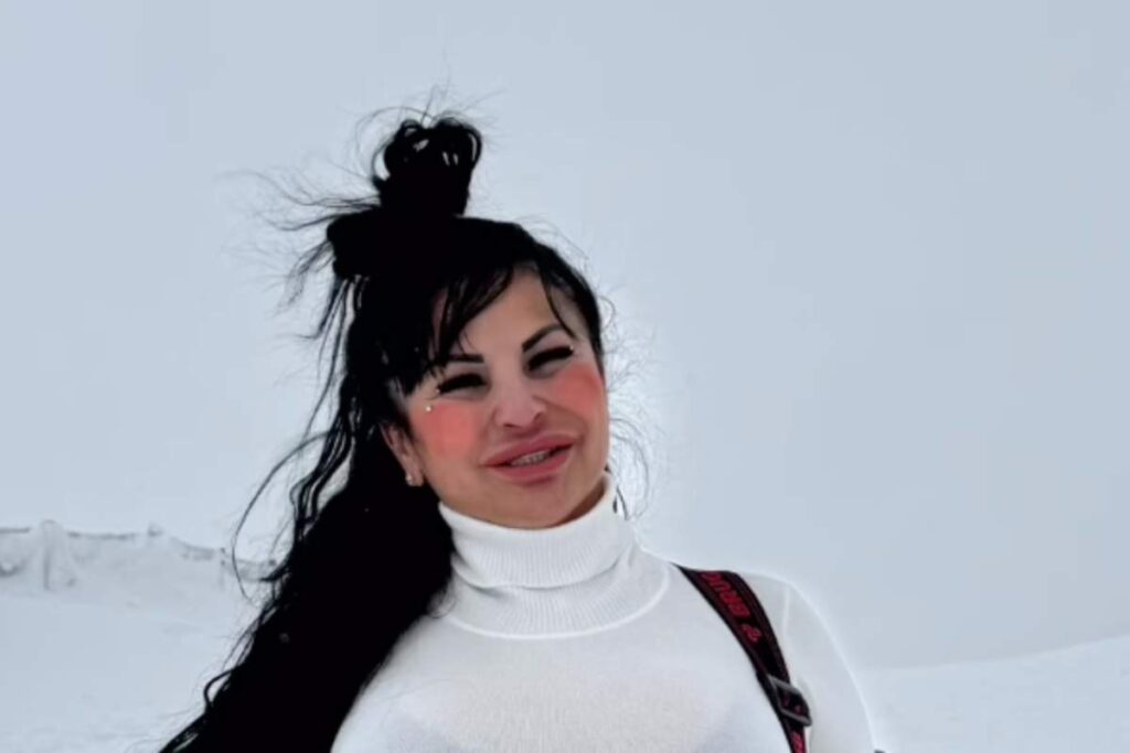 rita de crescenzo sulla neve
