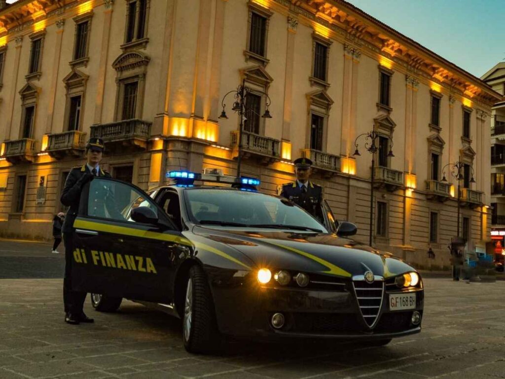 La guardia di finanza in Campania