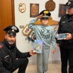 Alessio e i carabinieri di Mugnano