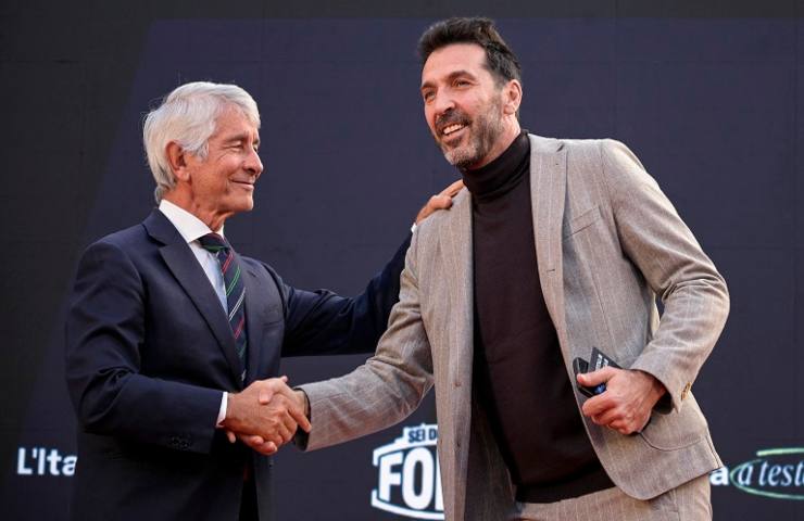 Andrea Abodi e Gigi Buffon