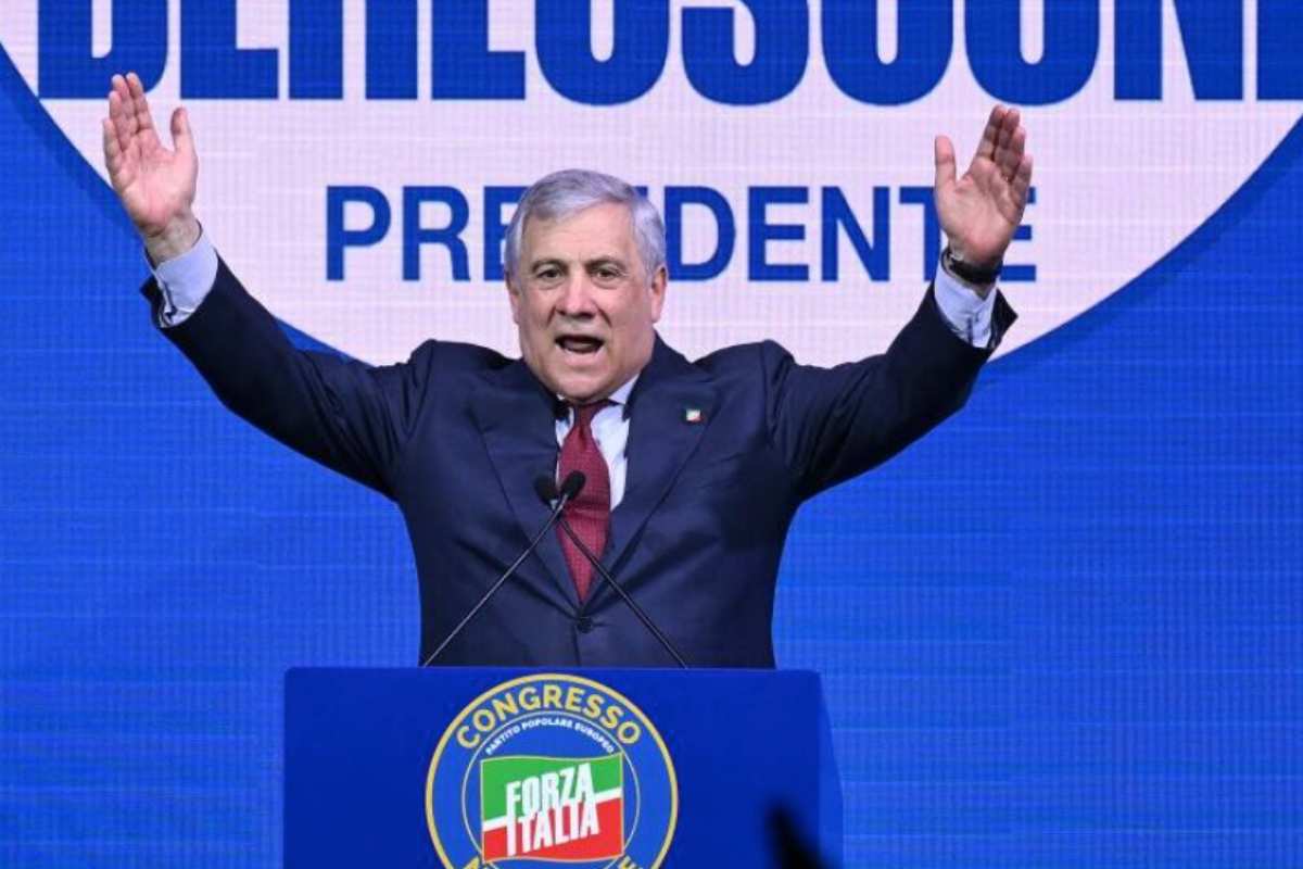 Antonio Tajani leader di Forza Italia