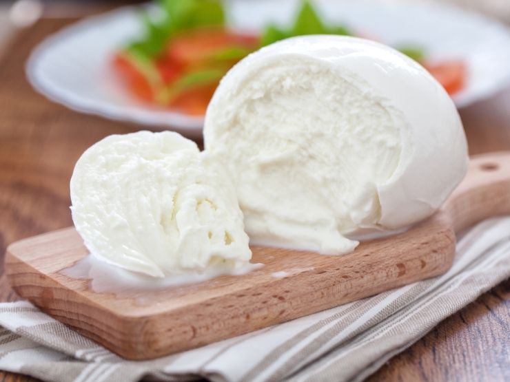 Cucina italiana e mozzarella di bufala
