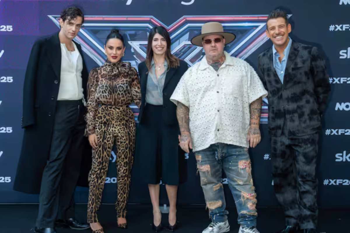 i giudici di X Factor 2025 in posa