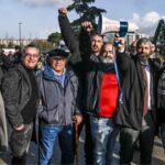 Il Comitato Vele di Scampia con il governatore della Campania Roberto Fico