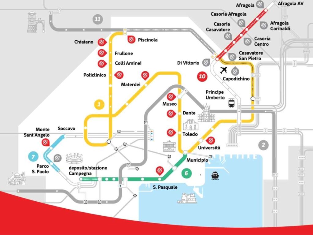 La nuova metro di Napoli